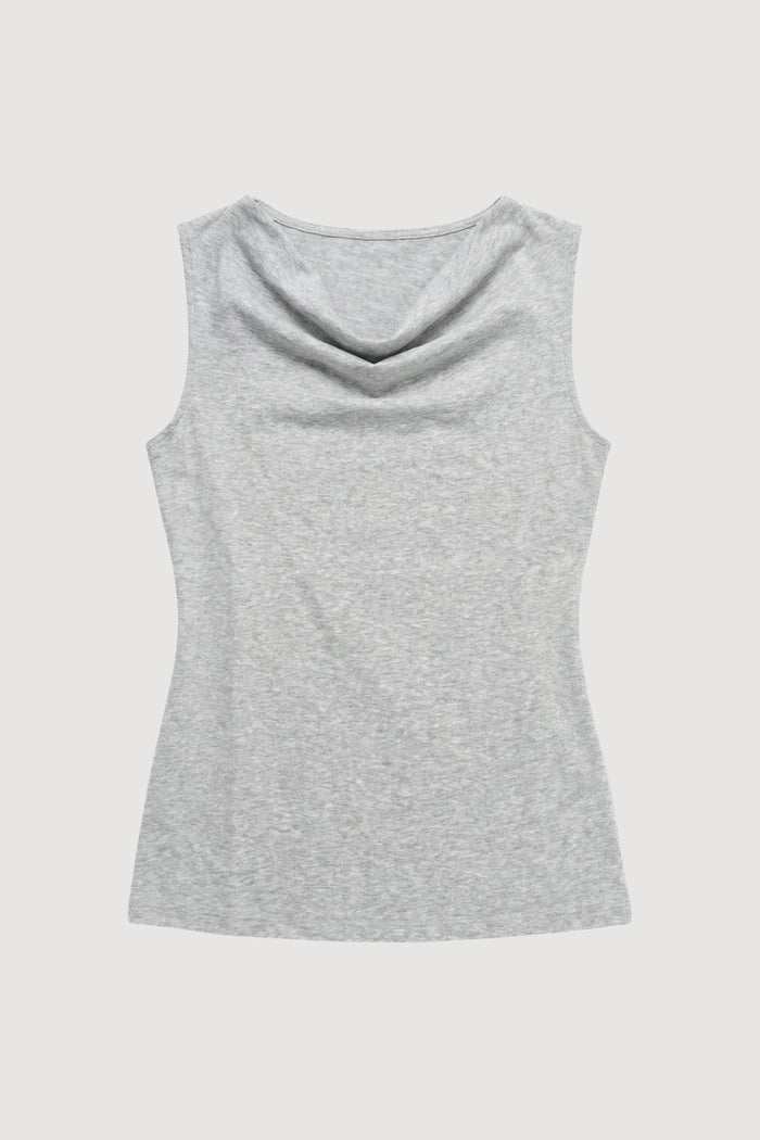 Mali | Carissa Cowl-Neck Tank in Size Small