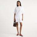 Isilda | Caro Cinchable T-Shirt Dress in Size Extra Small