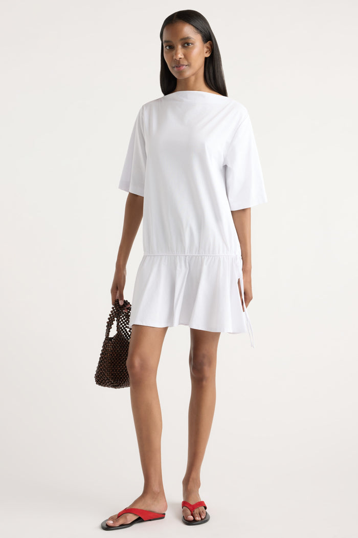 Isilda | Caro Cinchable T-Shirt Dress in Size Extra Small