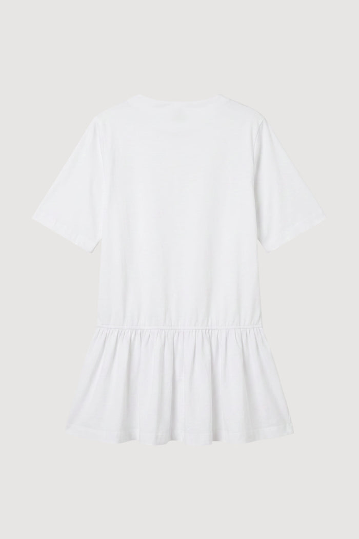 Isilda | Caro Cinchable T-Shirt Dress in Size Extra Small - Flat
