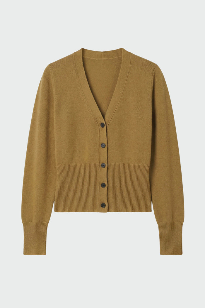 May-Li | Carson Button-Front Cardigan in Size Small - Flat