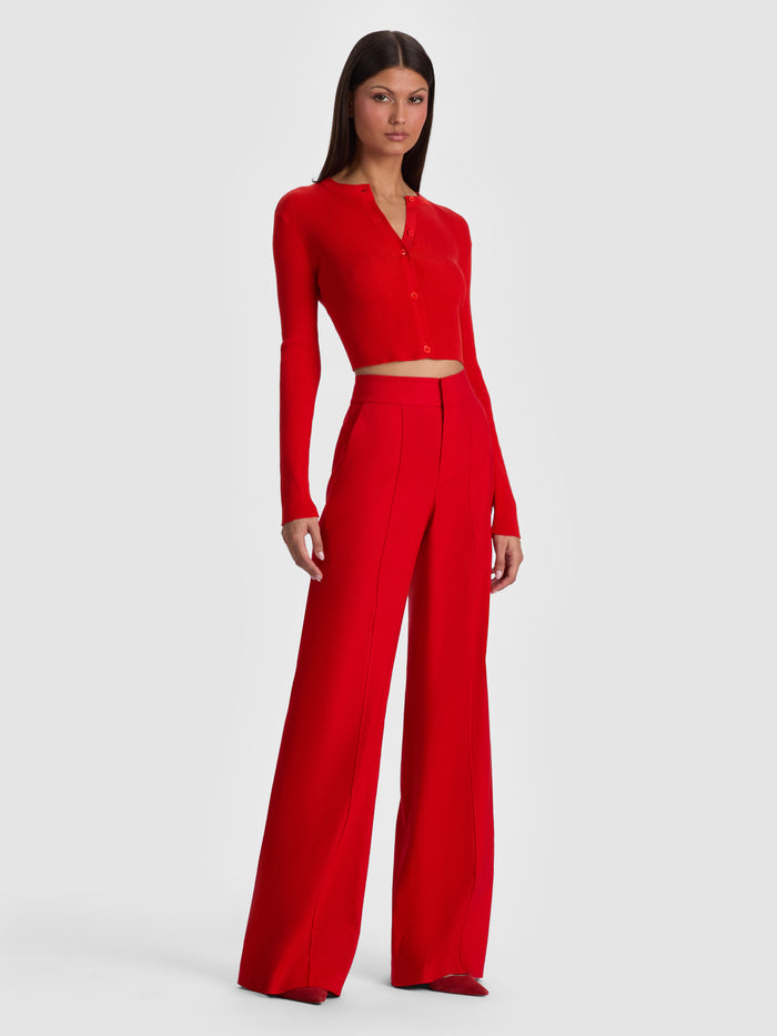 CARSON CARDIGAN - CHILI PEPPER