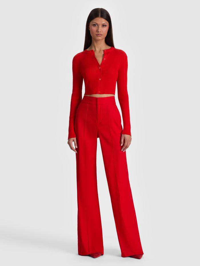 CARSON CARDIGAN - CHILI PEPPER
