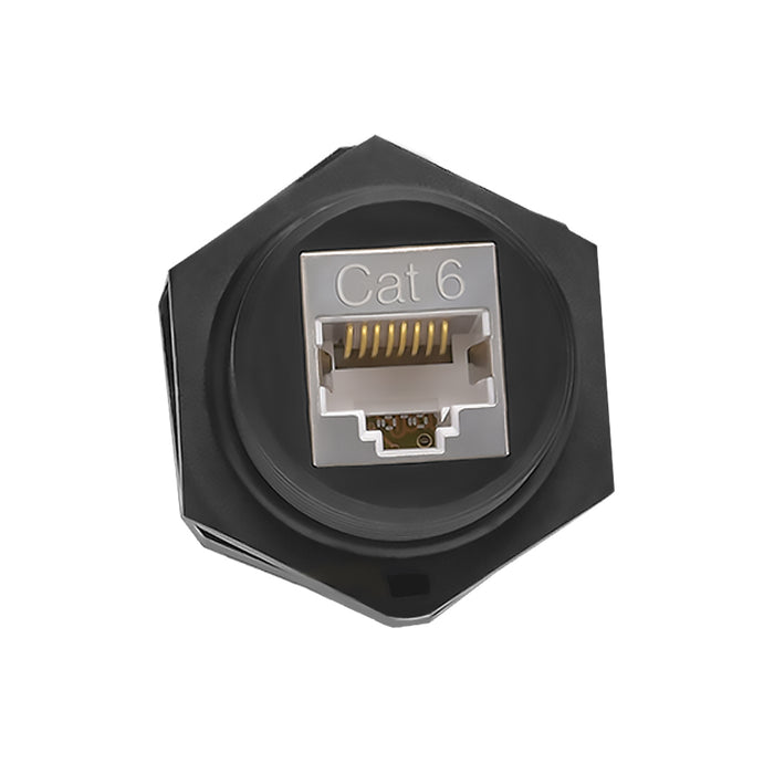 Cat.6 RJ45 Shielded Industrial Panelmount  Jack