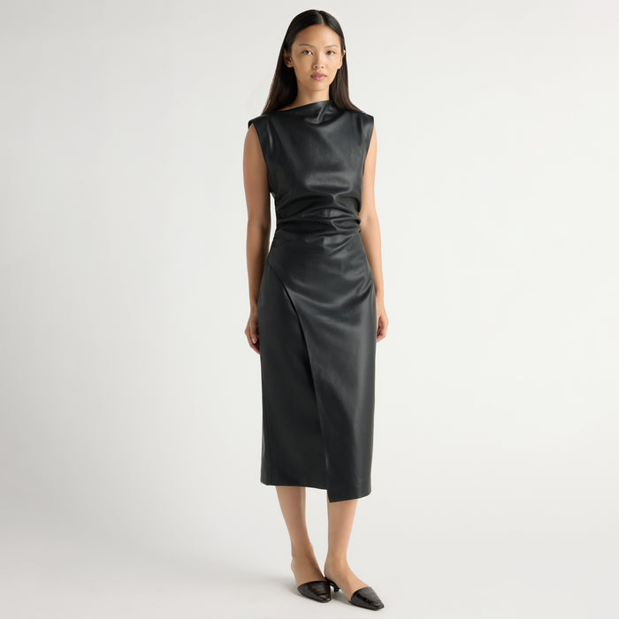 Channing Vegan Leather Dress