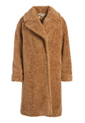 CHARLIE OVERSIZED MIDI COAT - CAMEL