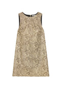 CLYDE MINI DRESS - GOLD MULTI