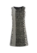 CLYDE MINI DRESS - BLACK/WHITE COMBO