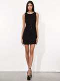 COLEY MINI DRESS - BLACK