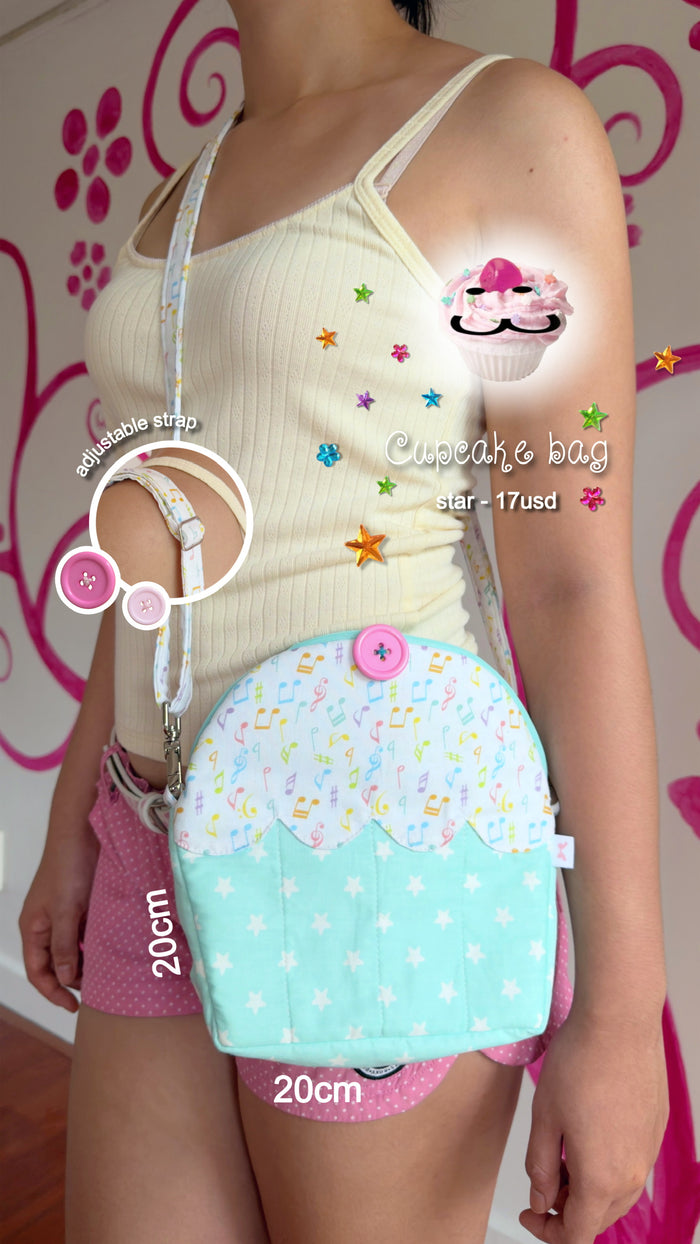 Cupcake bag (star)