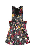 DARALEE BOW FRNT PARTY DRESS - VIVID FLORAL