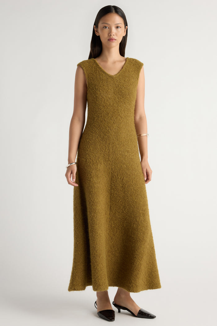 May-Li | Delilah A-Line Sweater Dress in Size Small