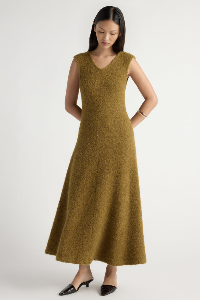 May-Li | Delilah A-Line Sweater Dress in Size Small