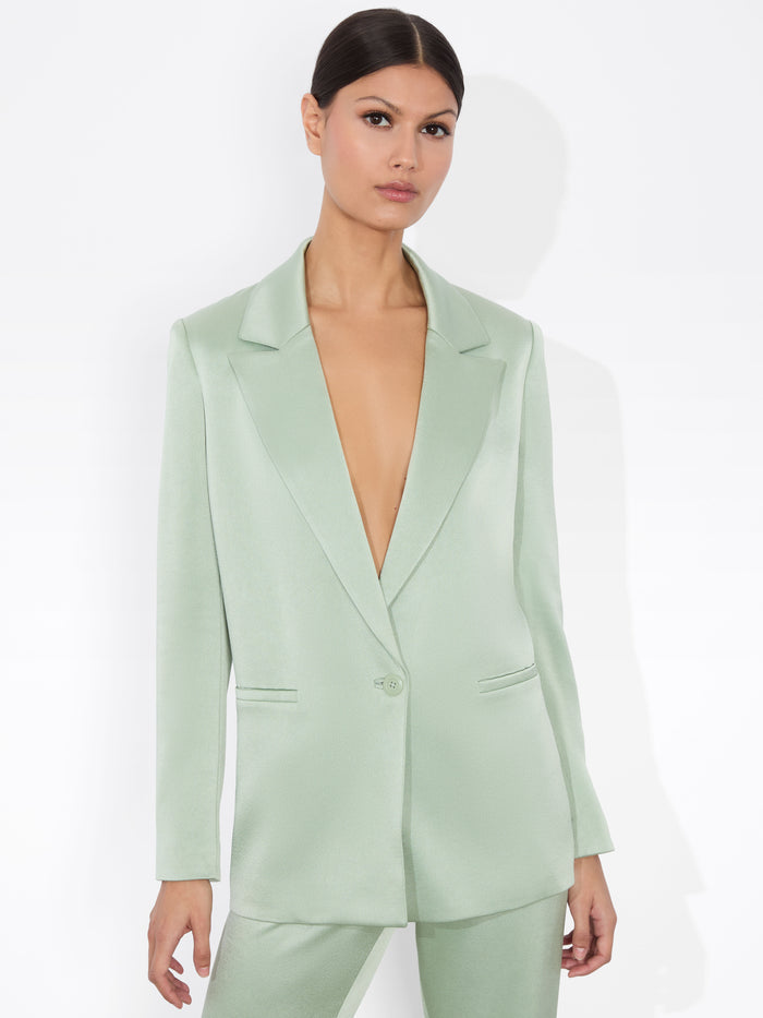 DENNY BOYFRIEND BLAZER - SAGE