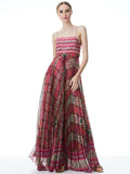 DESPINA PLEATED MAXI DRESS - FAR OUT/MULTI