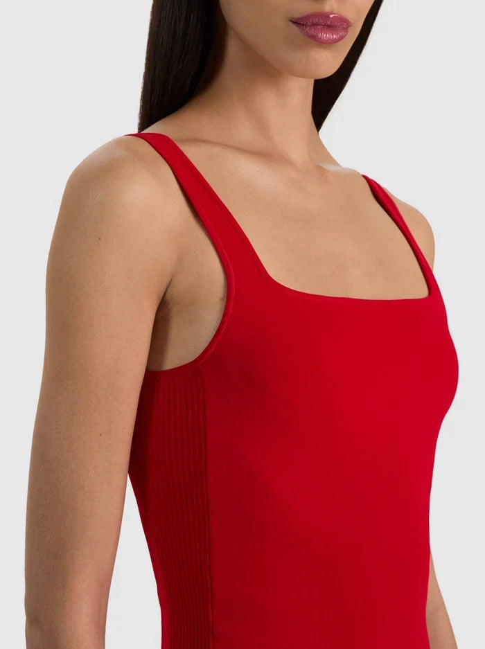 DEVIN SIDE PANEL TANK - HIBISCUS