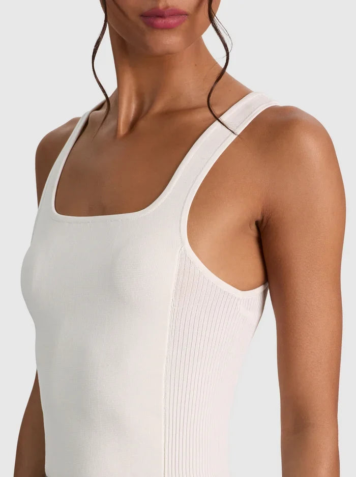 DEVIN SIDE PANEL TANK - SOFT WHITE