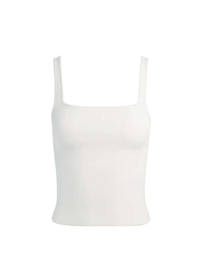 DEVIN SIDE PANEL TANK - SOFT WHITE