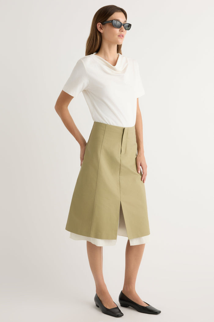 Renée | Devon Layered Skirt in Size Extra Small