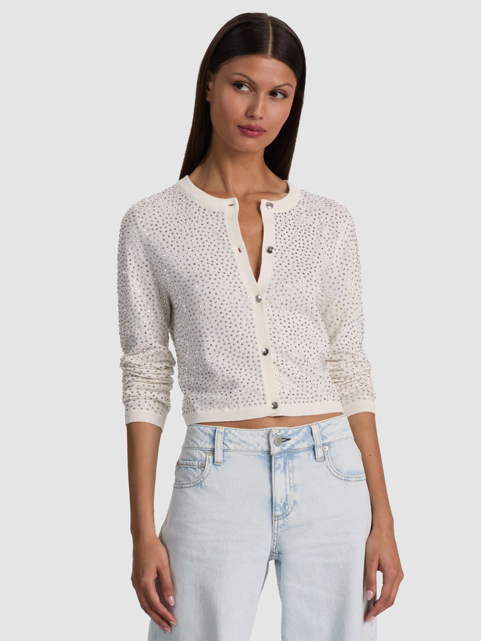DOLLIE EMBELLISHED CARDIGAN