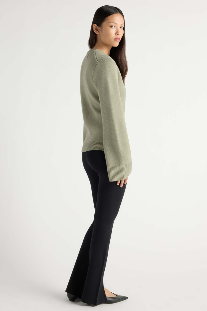May-Li | Eames Organic Cotton-Wool Cardigan in Size Small