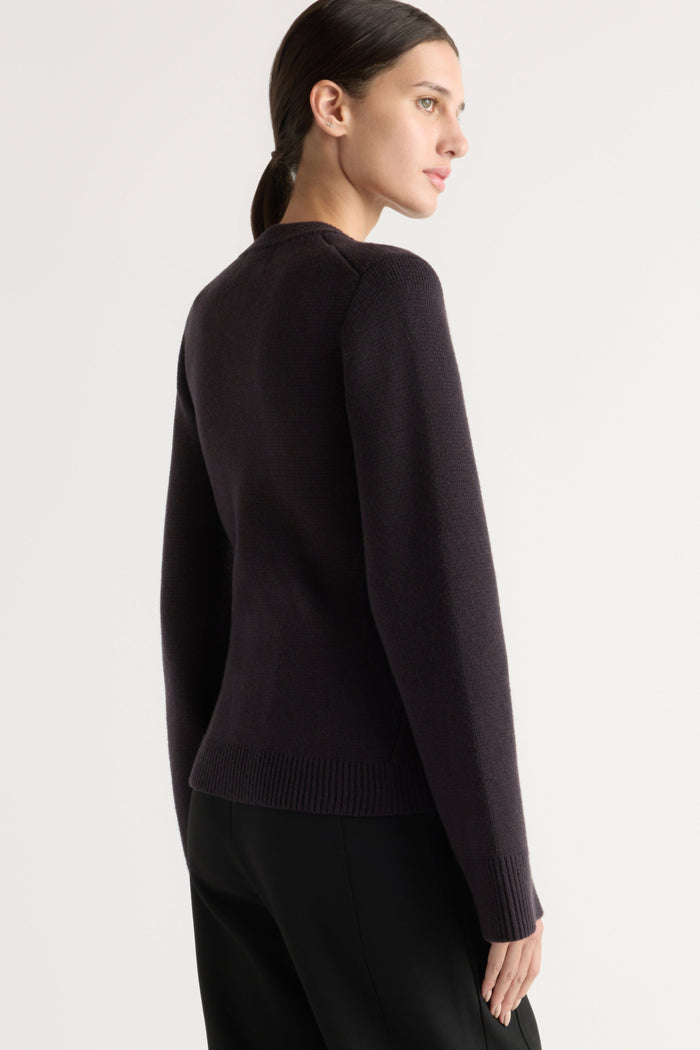 Karolina | Eames Organic Cotton-Wool Cardigan in Size Extra Small