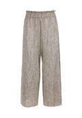 ELBA PAPER BAG PANT - SILVER FOIL