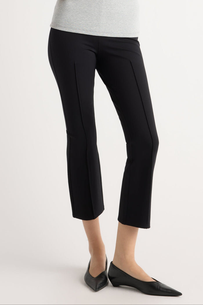 Karolina | Enzo Kick-Flare Ponte Stretch Pant in Size Extra Small