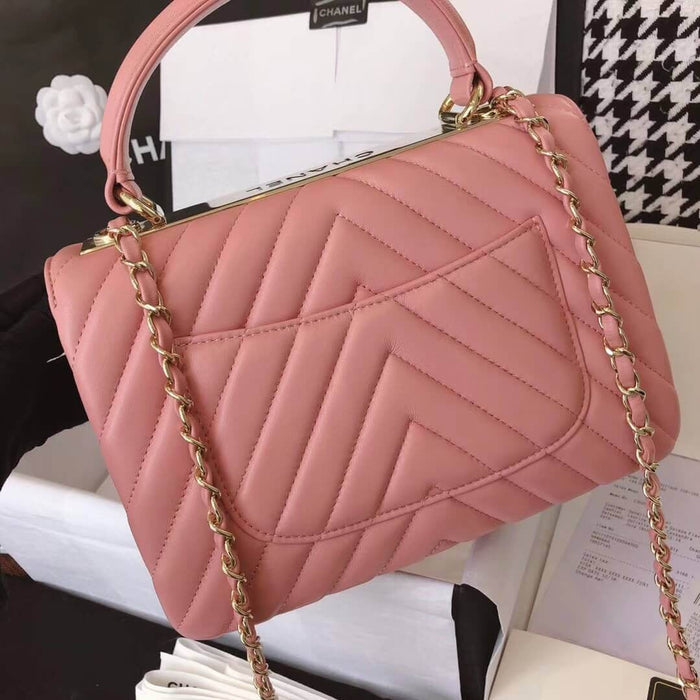 ESMEE Chevron Quilted Trendy Bag CHL - 746