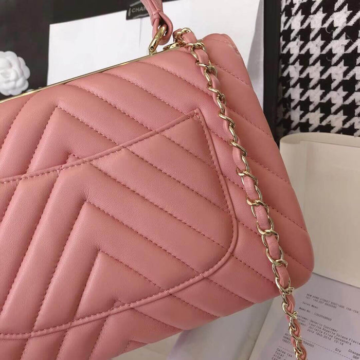 ESMEE Chevron Quilted Trendy Bag CHL - 746