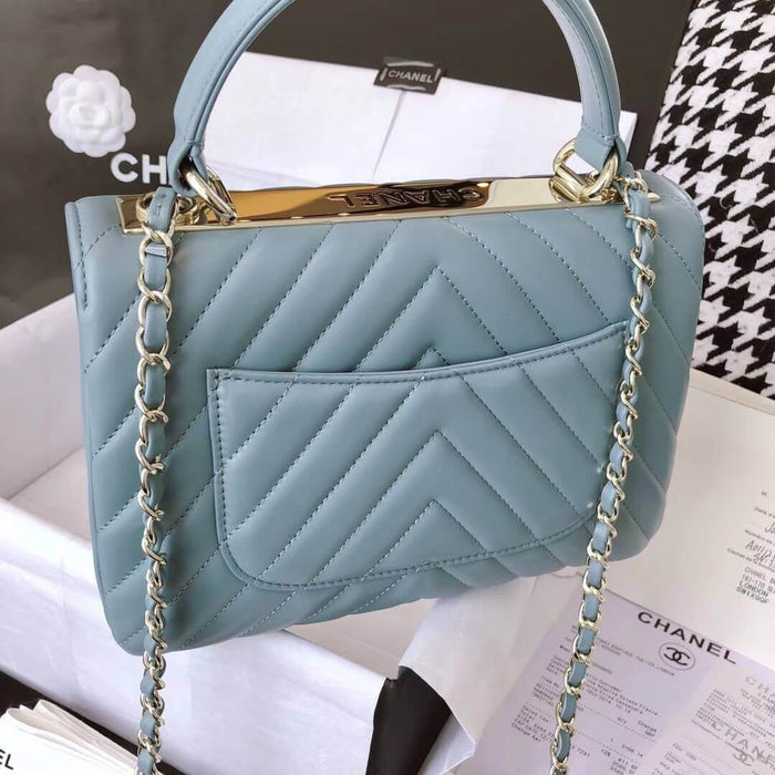 ESMEE Chevron Quilted Trendy Bag CHL - 747