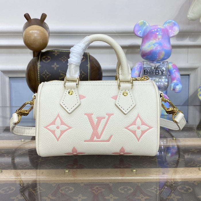 ESMEE Monogram Leather Nano Speedy - LUV 446