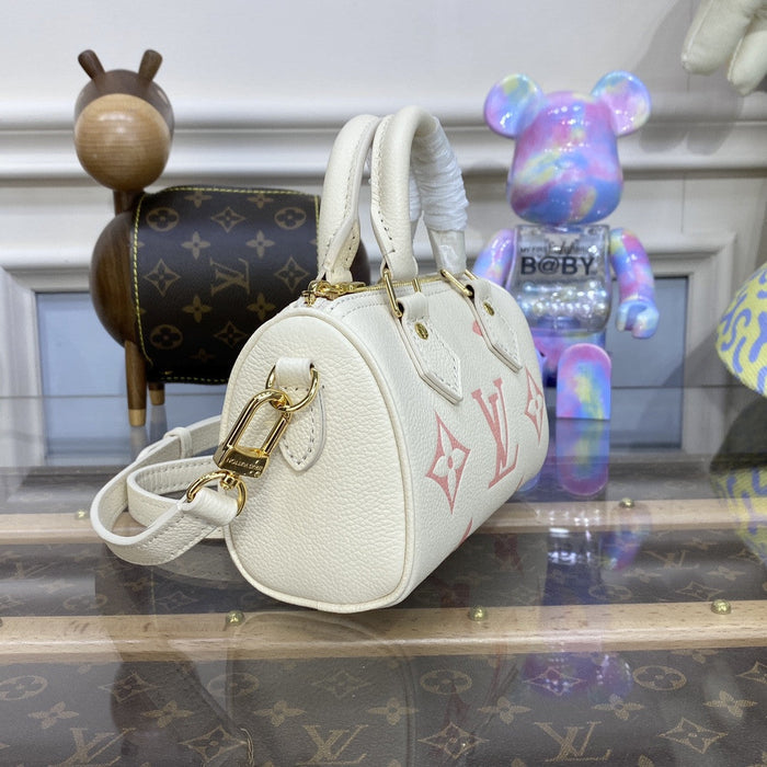 ESMEE Monogram Leather Nano Speedy - LUV 446