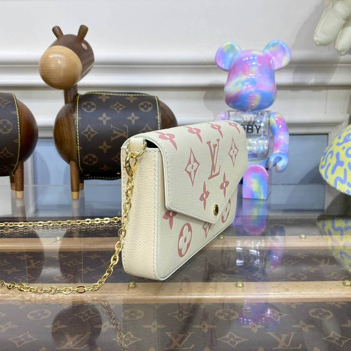 ESMEE Monogram Leather Pochette Felicie - LUV 445