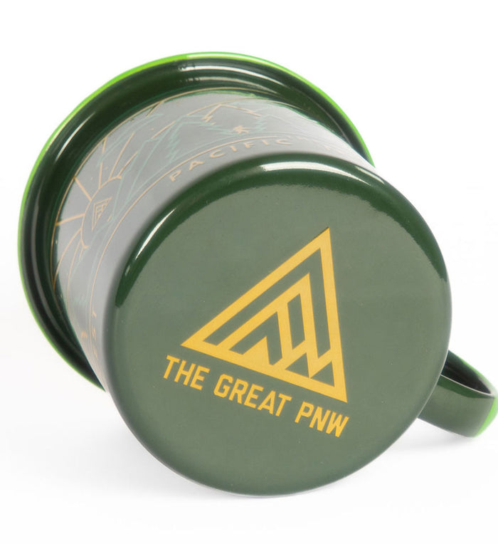 Evergreen Enamel Mug - The Great PNW