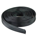 Expandable Braided Cable Sleeve Black 1" (25.4mm) x 100Ft (30.48m)