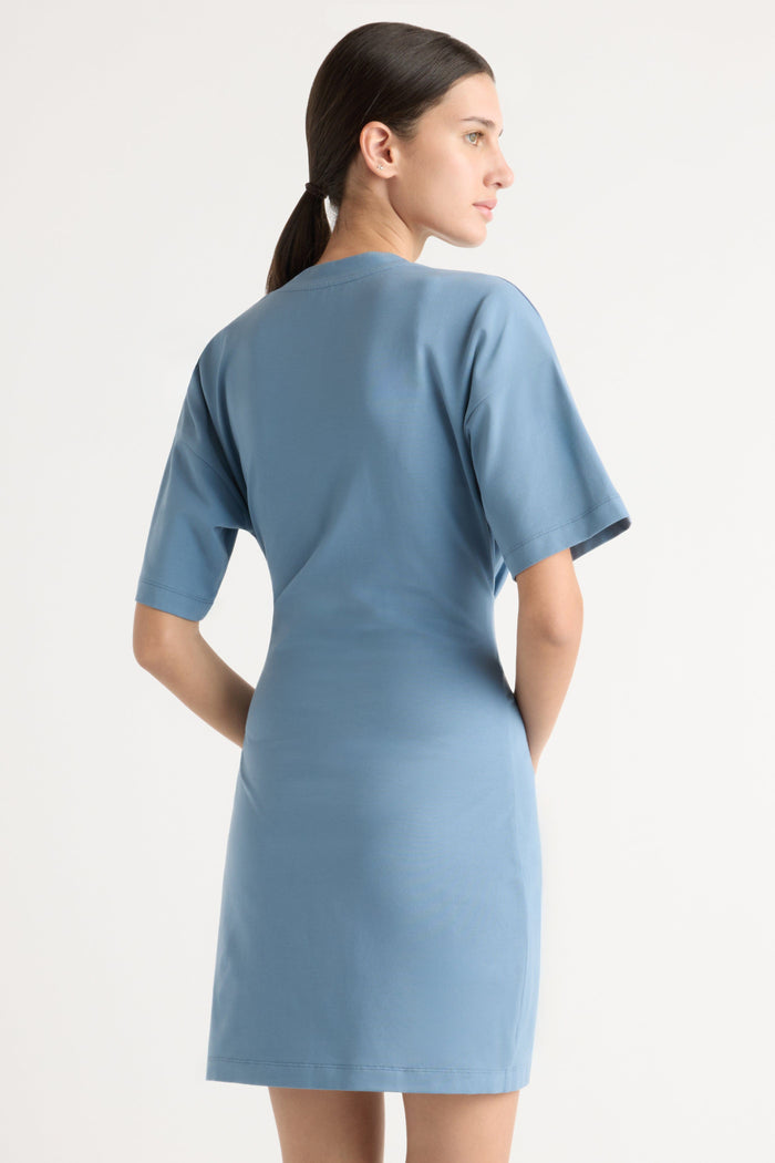 Karolina | Fallon Organic Cotton T-Shirt Wrap Dress in Size Extra Small