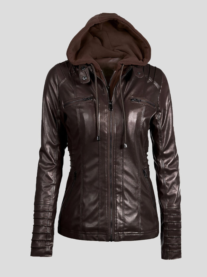 Faux Leather Jacket
