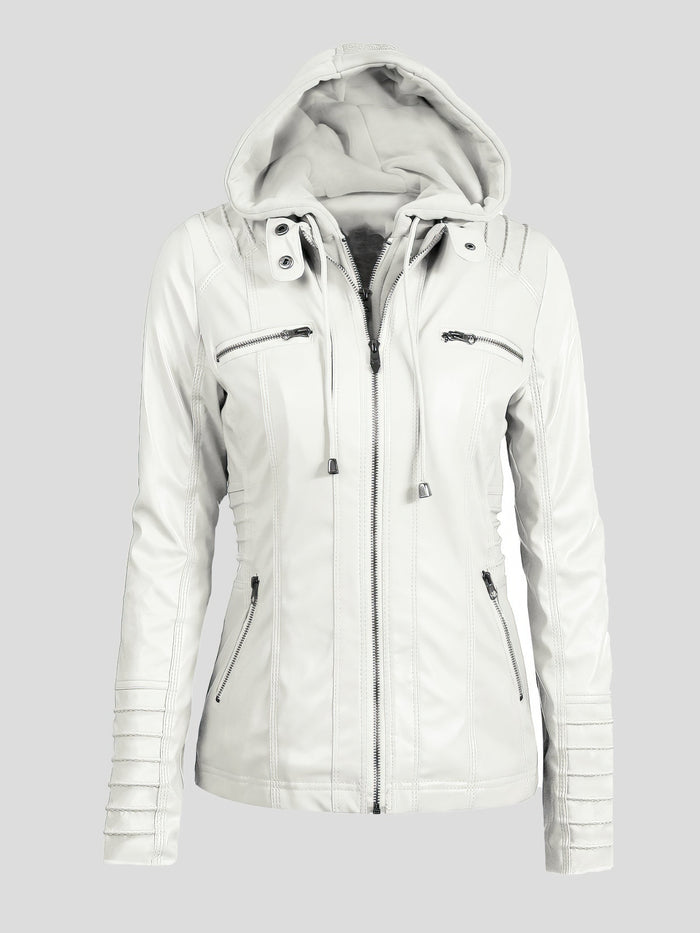 Faux Leather Jacket