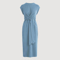 Fei Tie-Front Organic Cotton Dress (Petite)