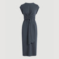 Fei Tie-Front Organic Cotton Dress (Petite)
