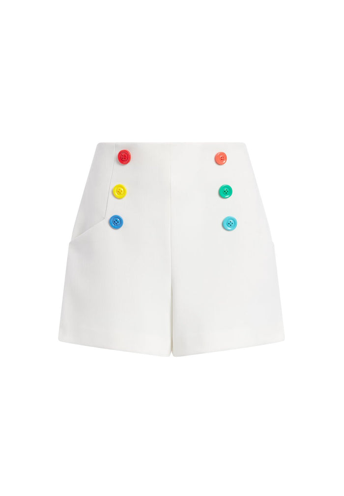 FERRIS SAILOR SHORTS - OFF WHITE