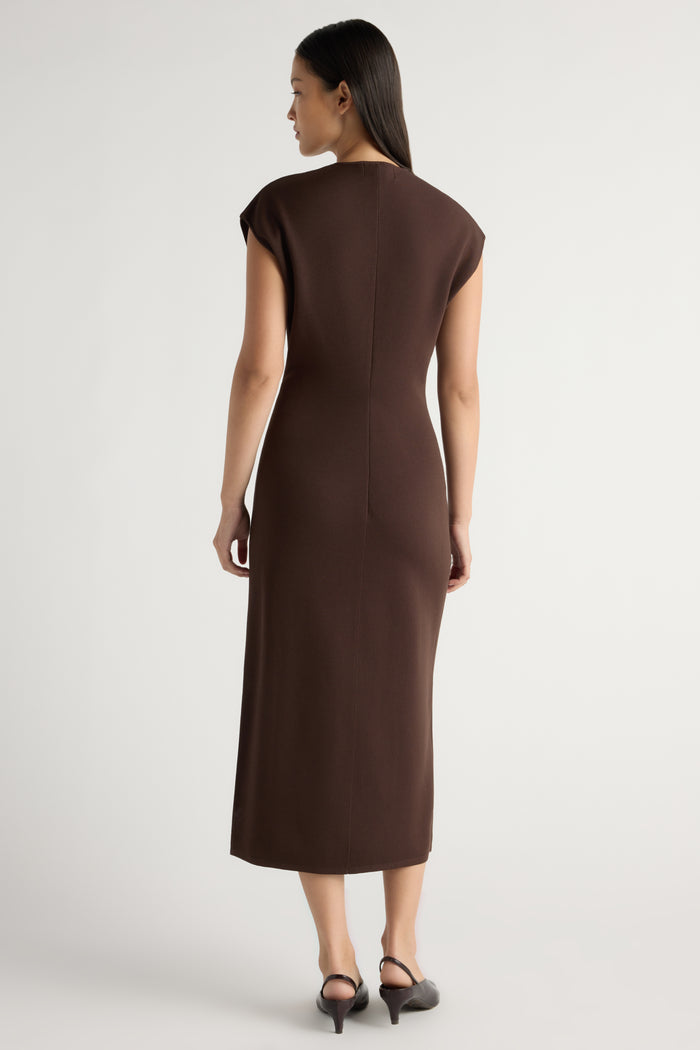 May-Li | Frida V-Neck Sweater Dress in Size Small