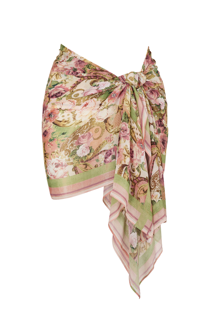 Georgette Sarong in Cherie