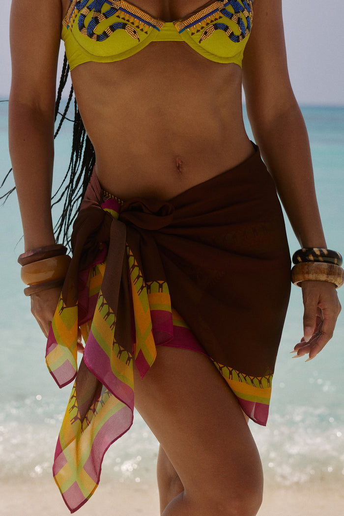 Georgette Sarong in Zahana