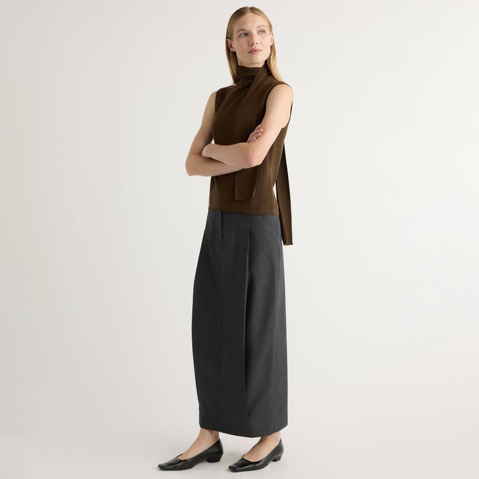 Jess | Georgina Wool-Blend Wrap Skirt in Size Small