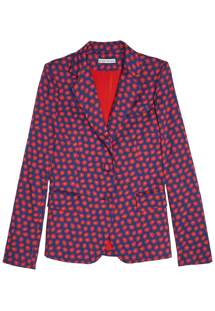 GREYSON DBL BTN BLAZER - NAVY MULTI