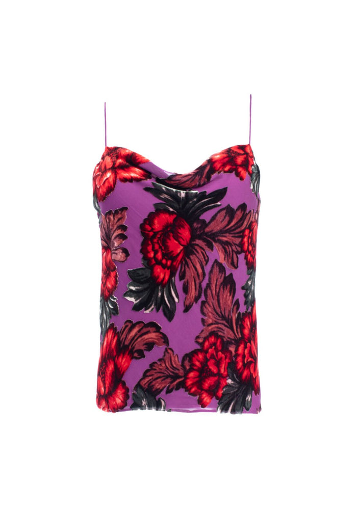 HARMON SLIP TANK - MIDNIGHT BOUQUET
