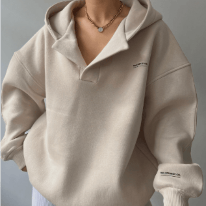 Hoodie Women Warm Casual Hooded Sweatshirt for Winter