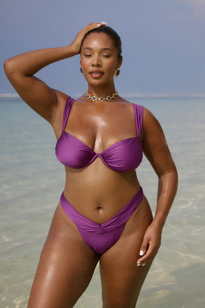 Ios Bikini Bottom in Violetta